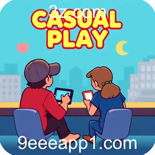 Atração dos Jogos de Estilo Casual no 9eee App